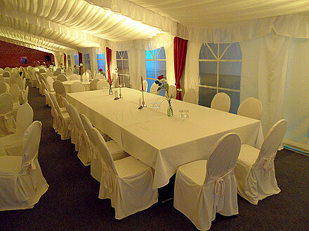 Damasttischdecke eckig